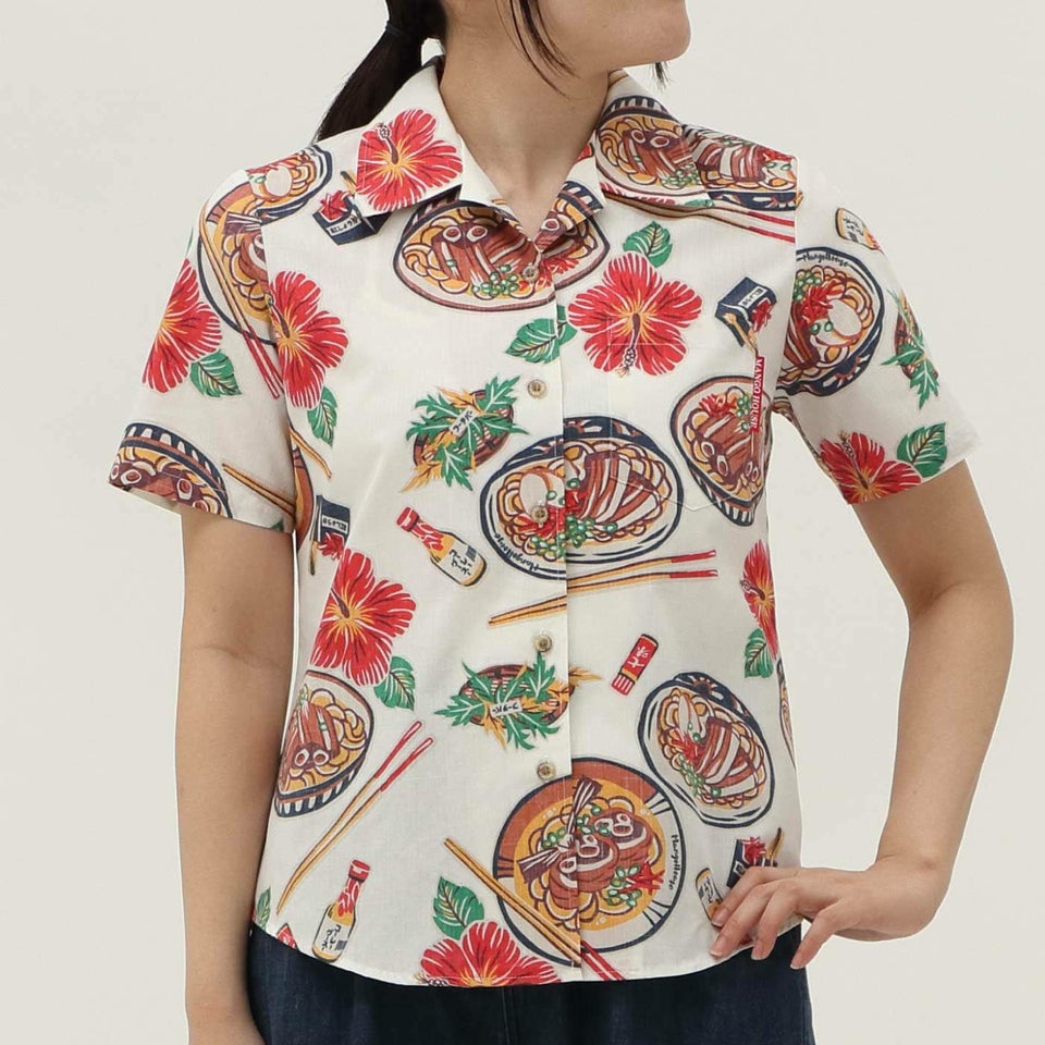 かりゆしウェアモデル着用画像