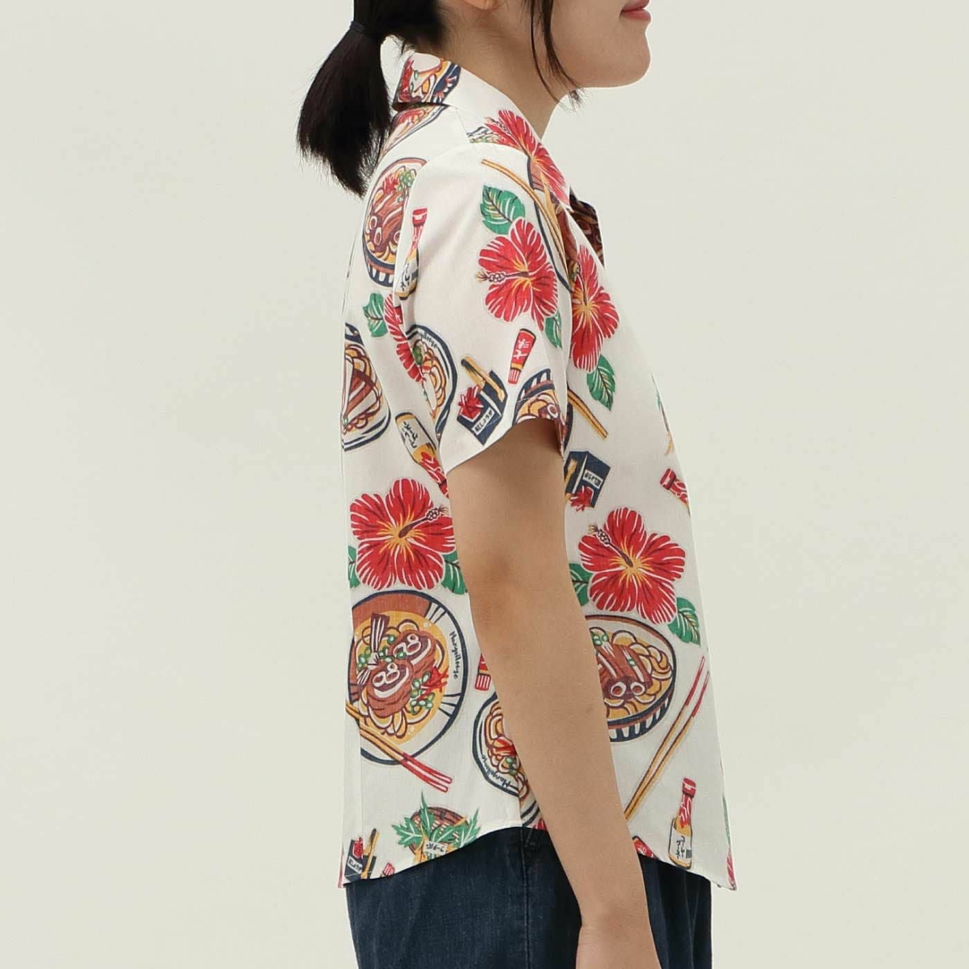 かりゆしウェアモデル着用画像