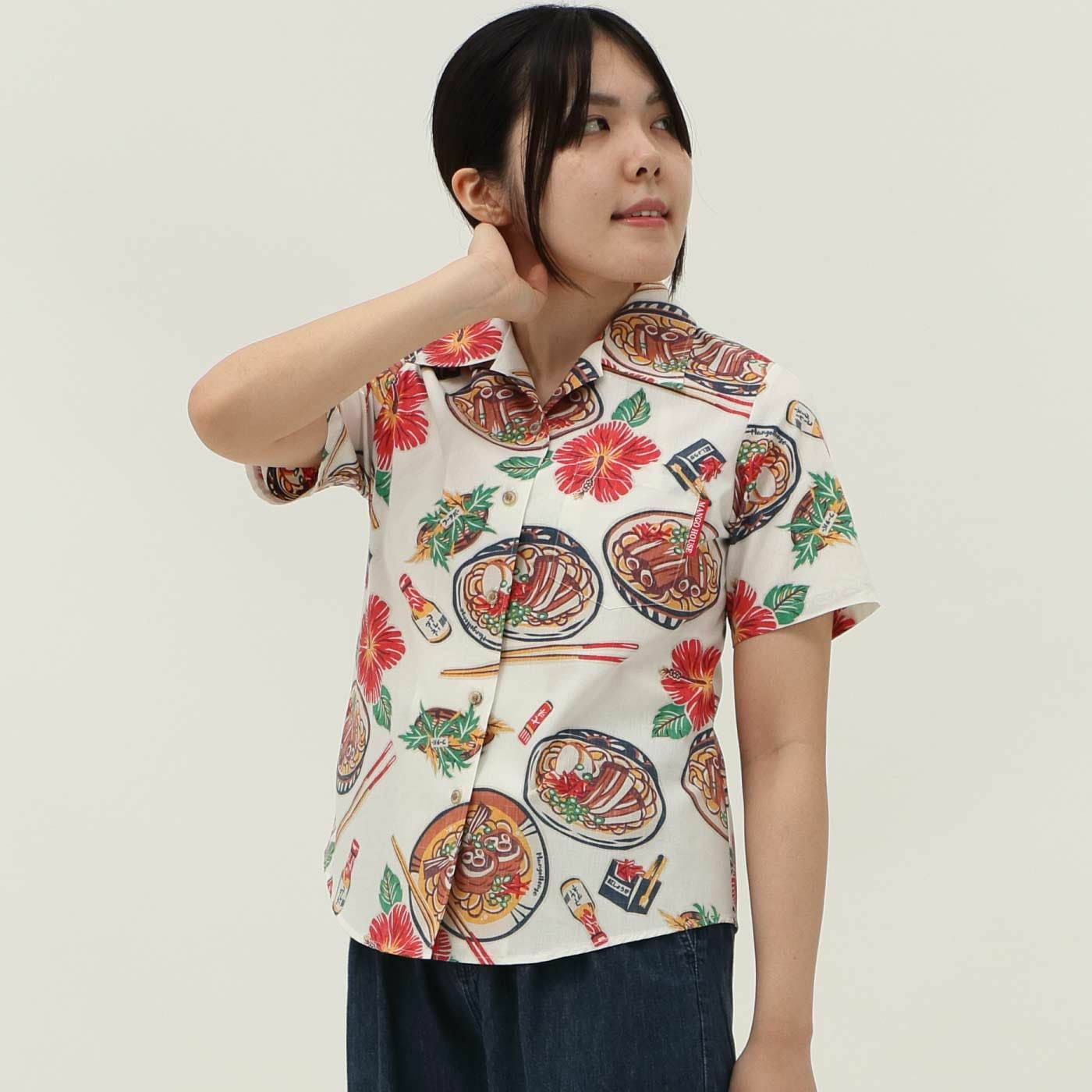 かりゆしウェアモデル着用画像