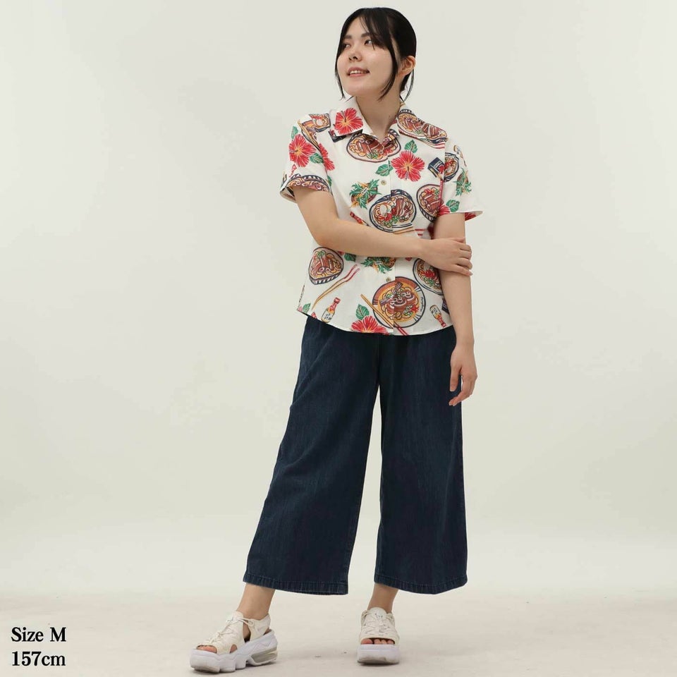 かりゆしウェアモデル着用画像