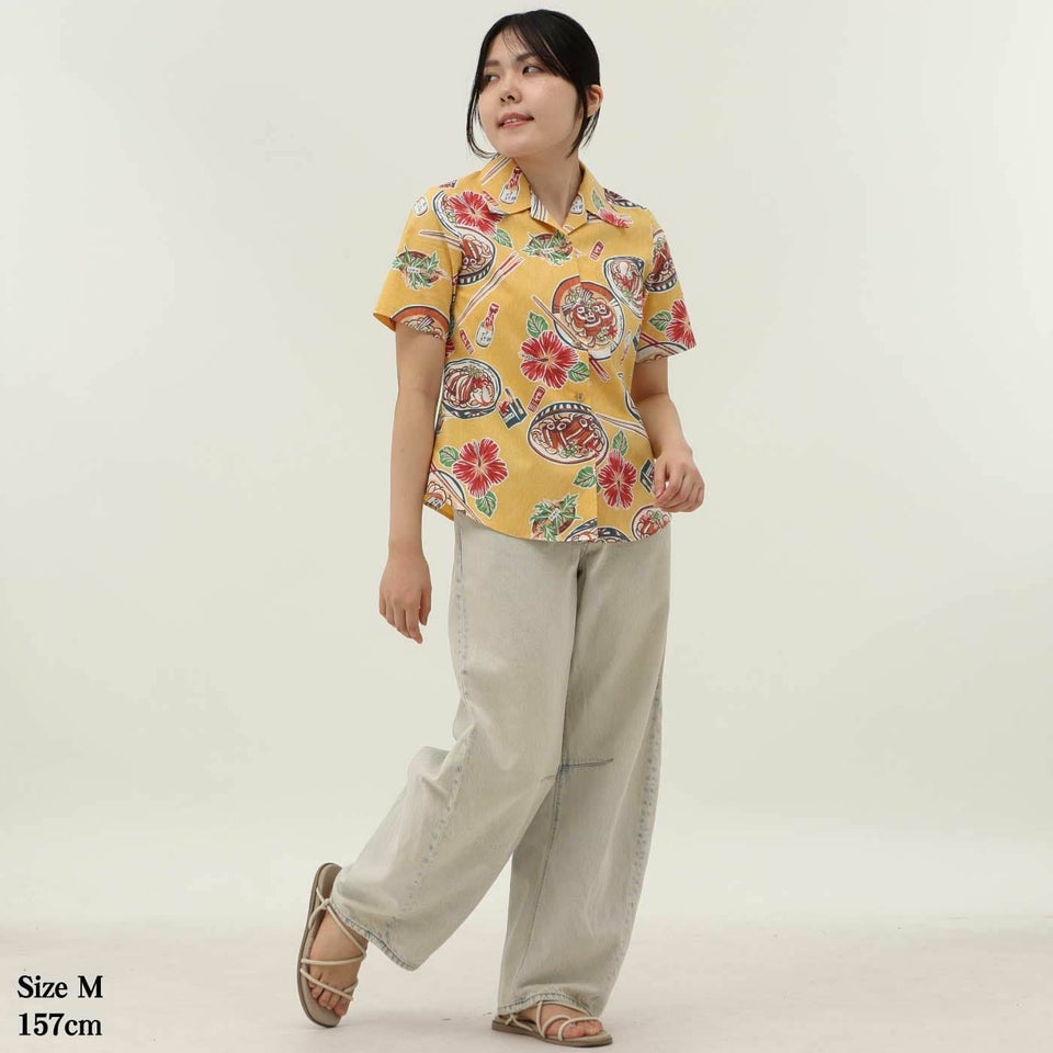 かりゆしウェアモデル着用画像