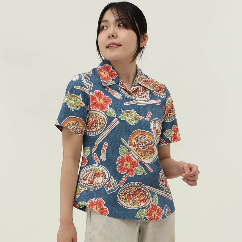 かりゆしウェアモデル着用画像
