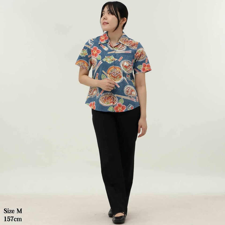 かりゆしウェアモデル着用画像