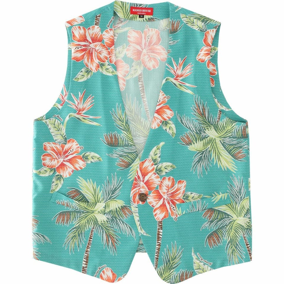 かりゆしウェアサムネイル画像（ターコイズブルー）