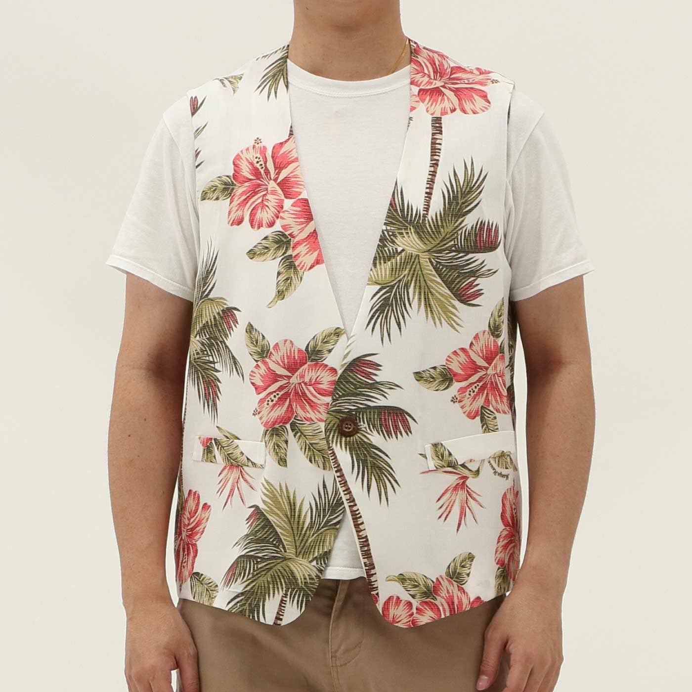 かりゆしウェアモデル着用画像