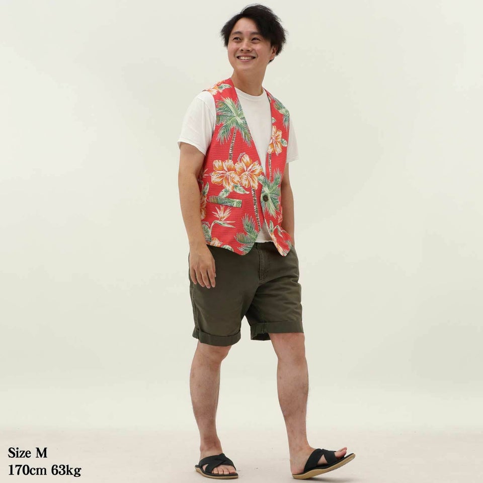 かりゆしウェアモデル着用画像