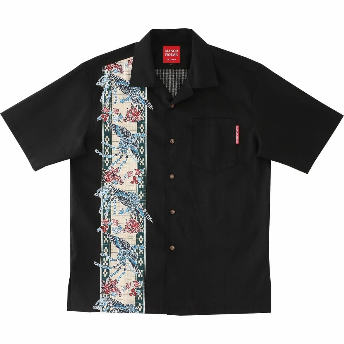 かりゆしウェアサムネイル画像（ブラック）