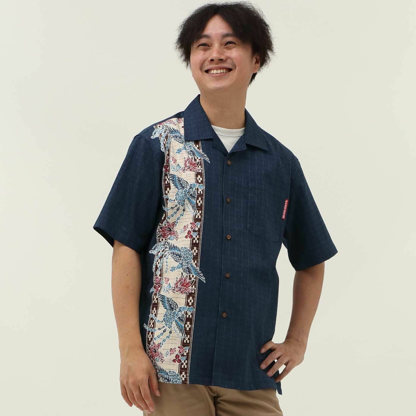 かりゆしウェアモデル着用画像