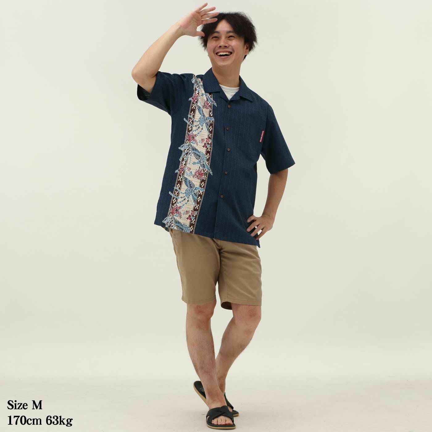 かりゆしウェアモデル着用画像