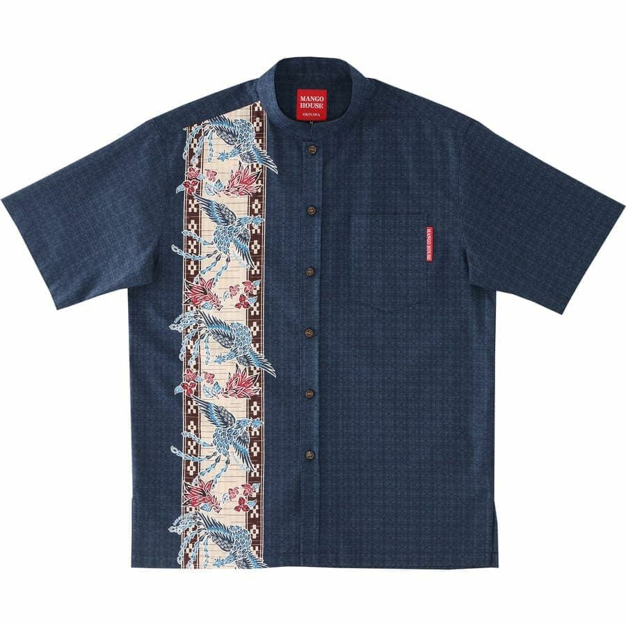 かりゆしウェアサムネイル画像（ネイビー）