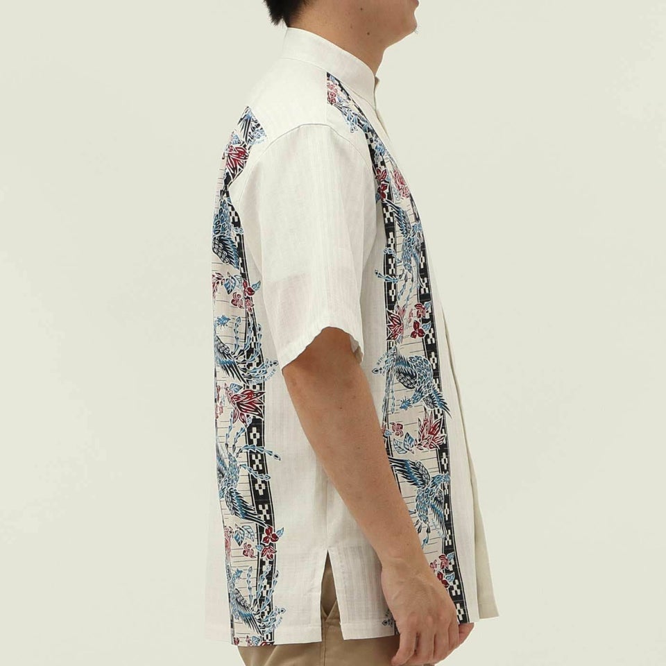 かりゆしウェアモデル着用画像