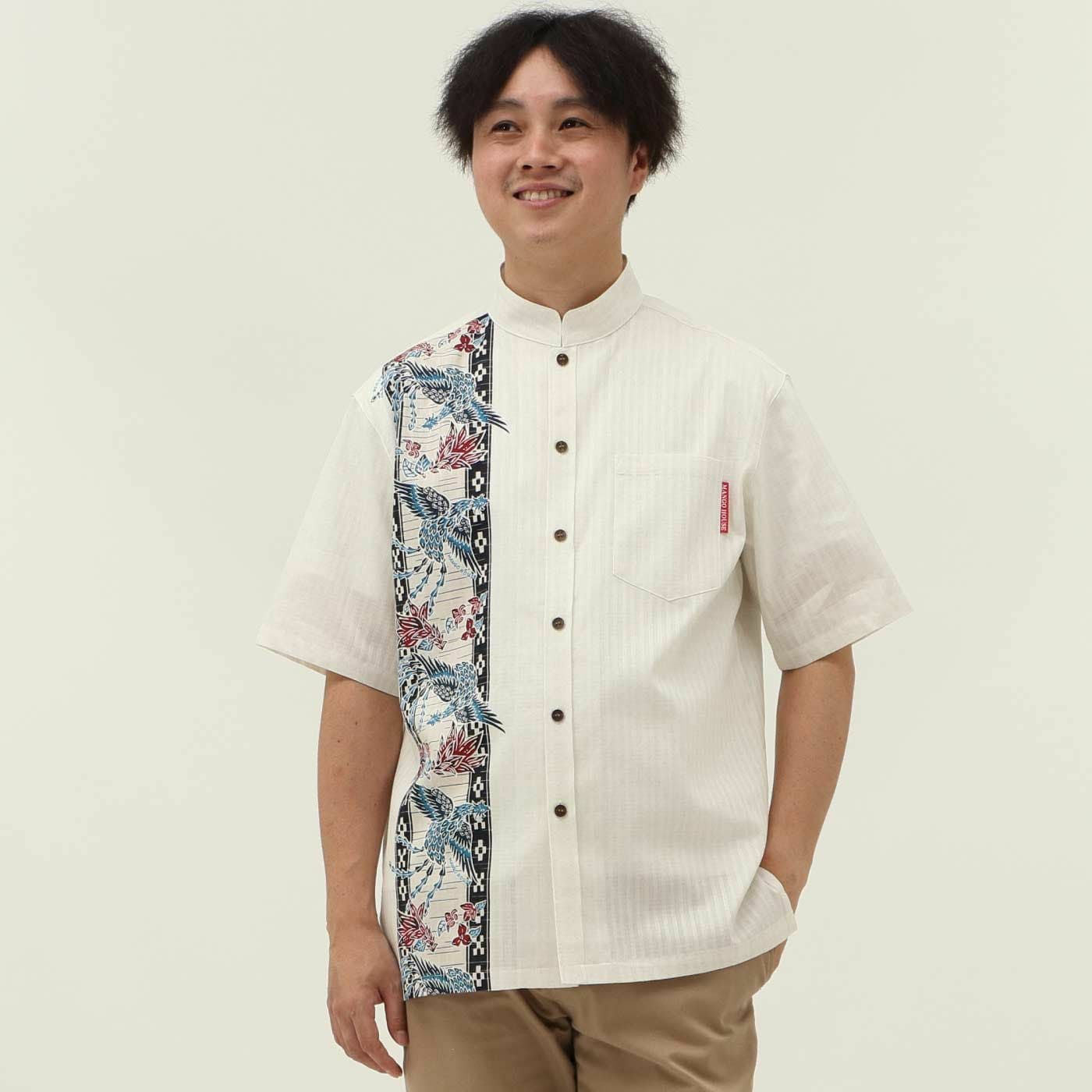 かりゆしウェアモデル着用画像