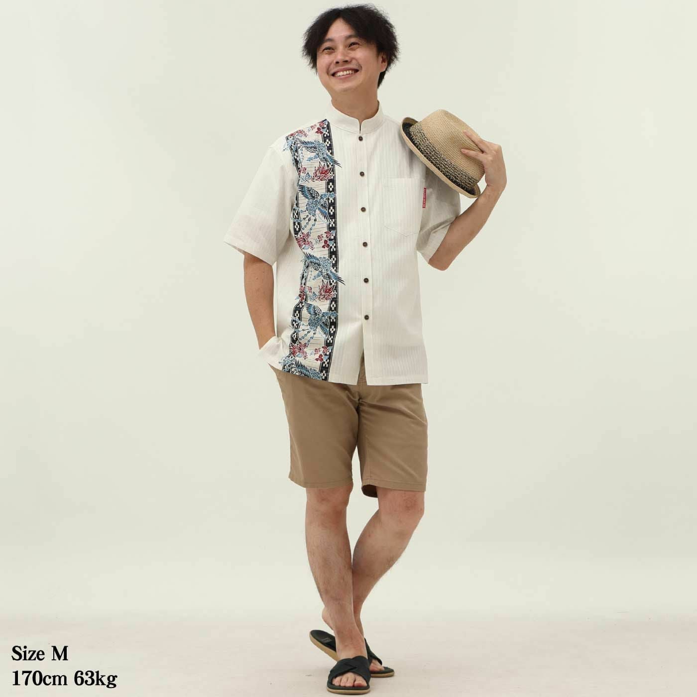 かりゆしウェアモデル着用画像