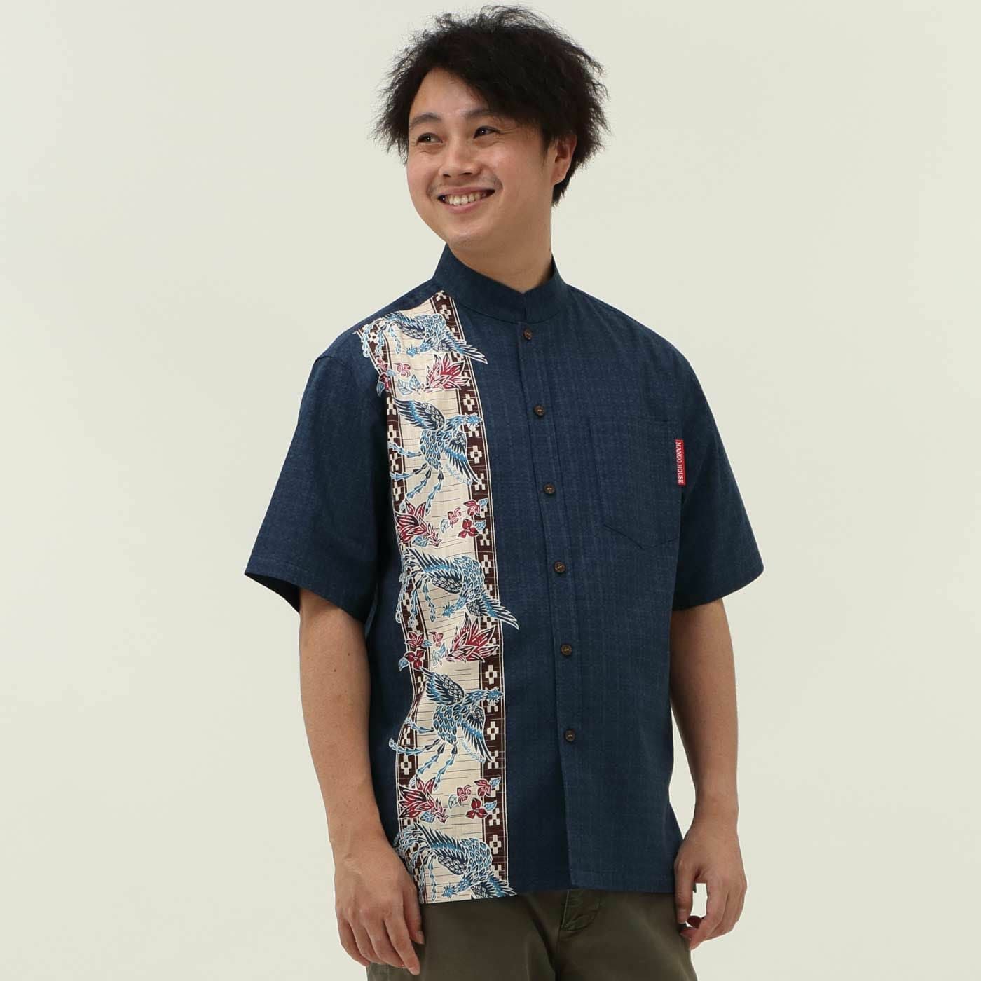 かりゆしウェアモデル着用画像