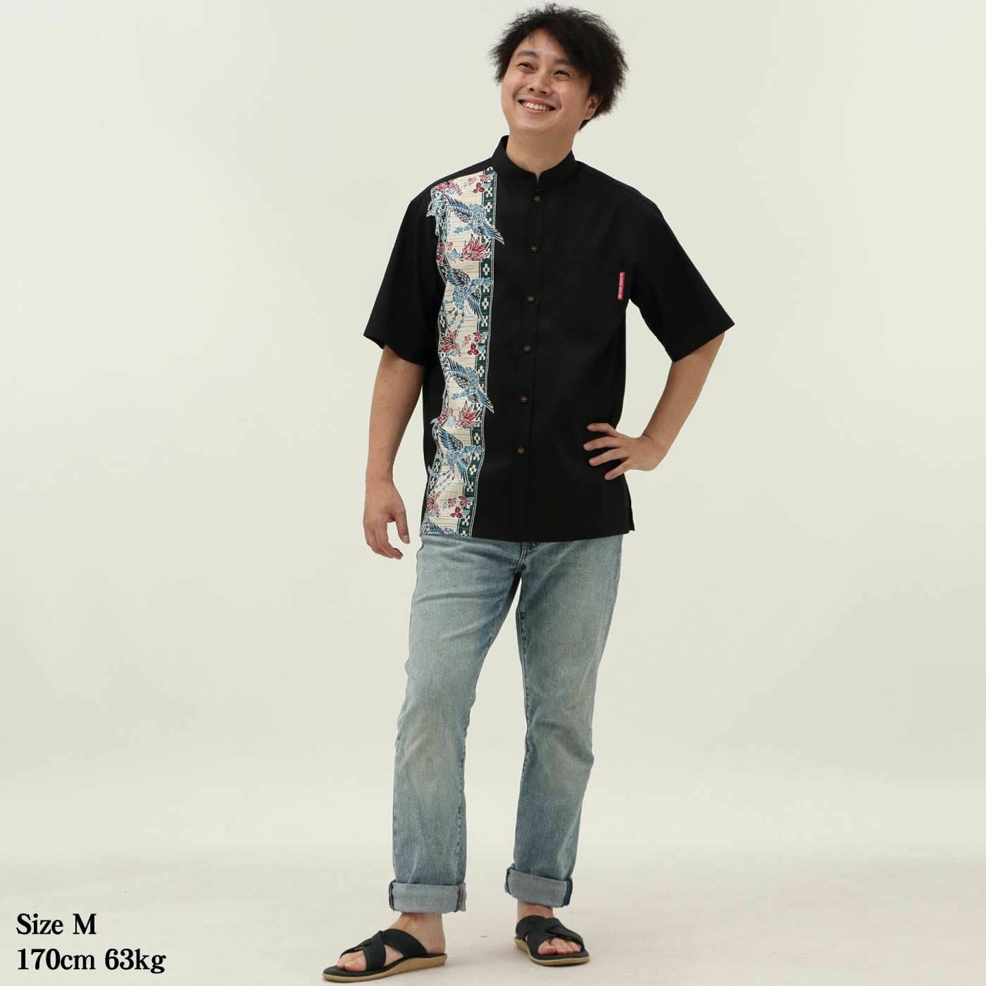 かりゆしウェアモデル着用画像