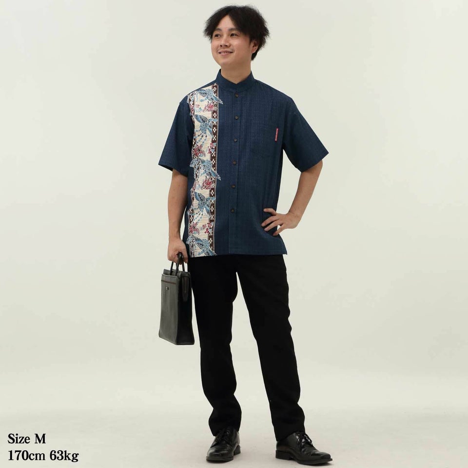 かりゆしウェアモデル着用画像
