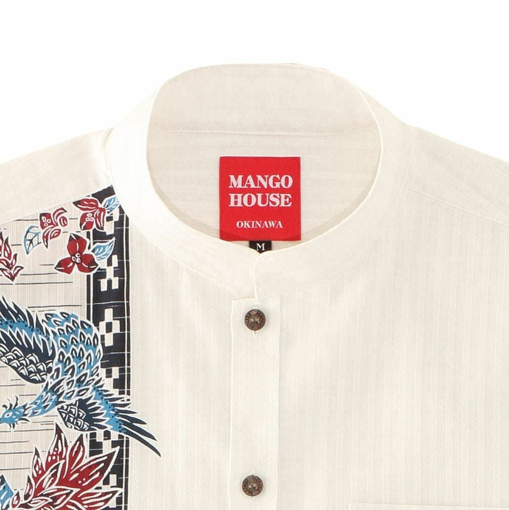 かりゆしウェアサムネイル画像（襟元拡大画像）