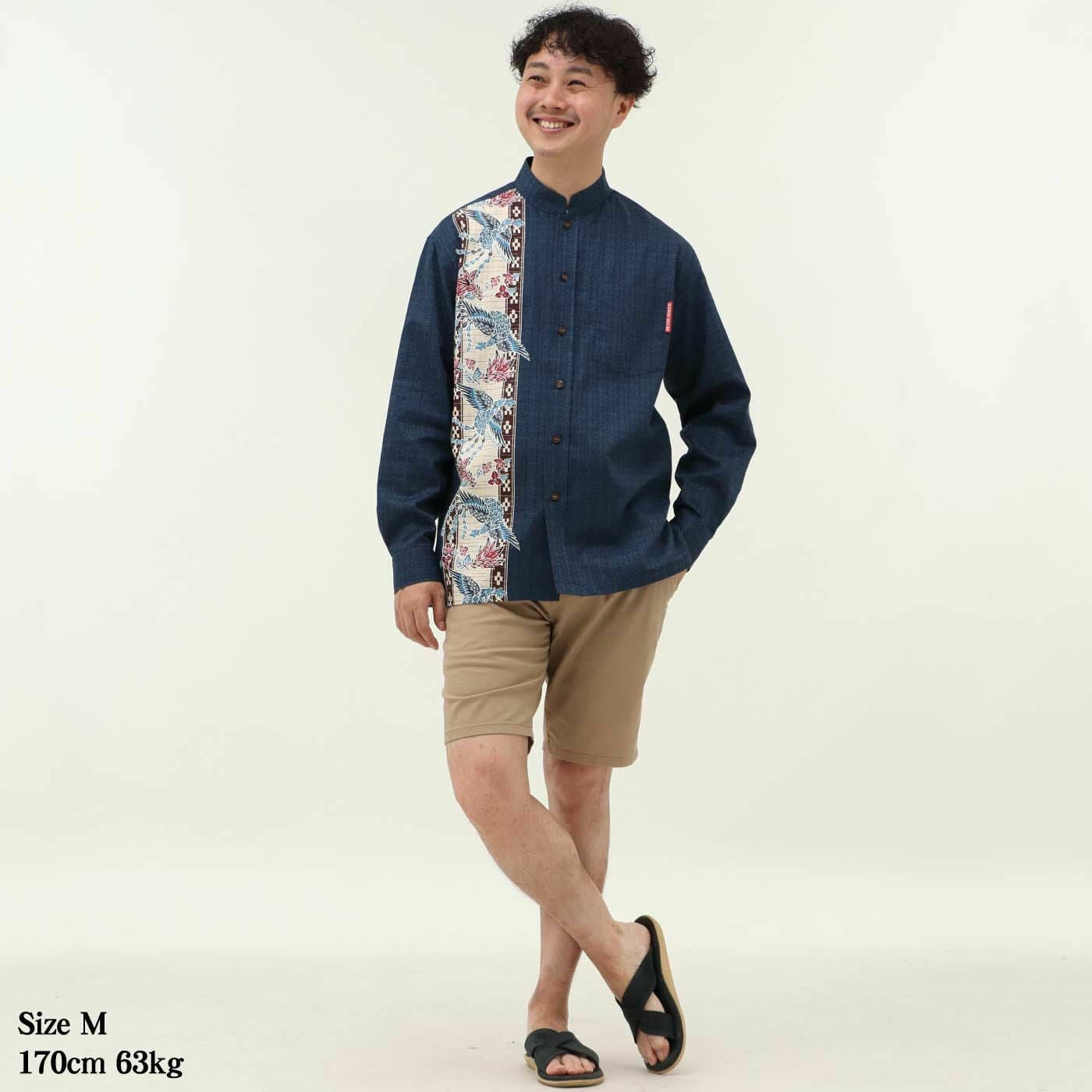 かりゆしウェアモデル着用画像