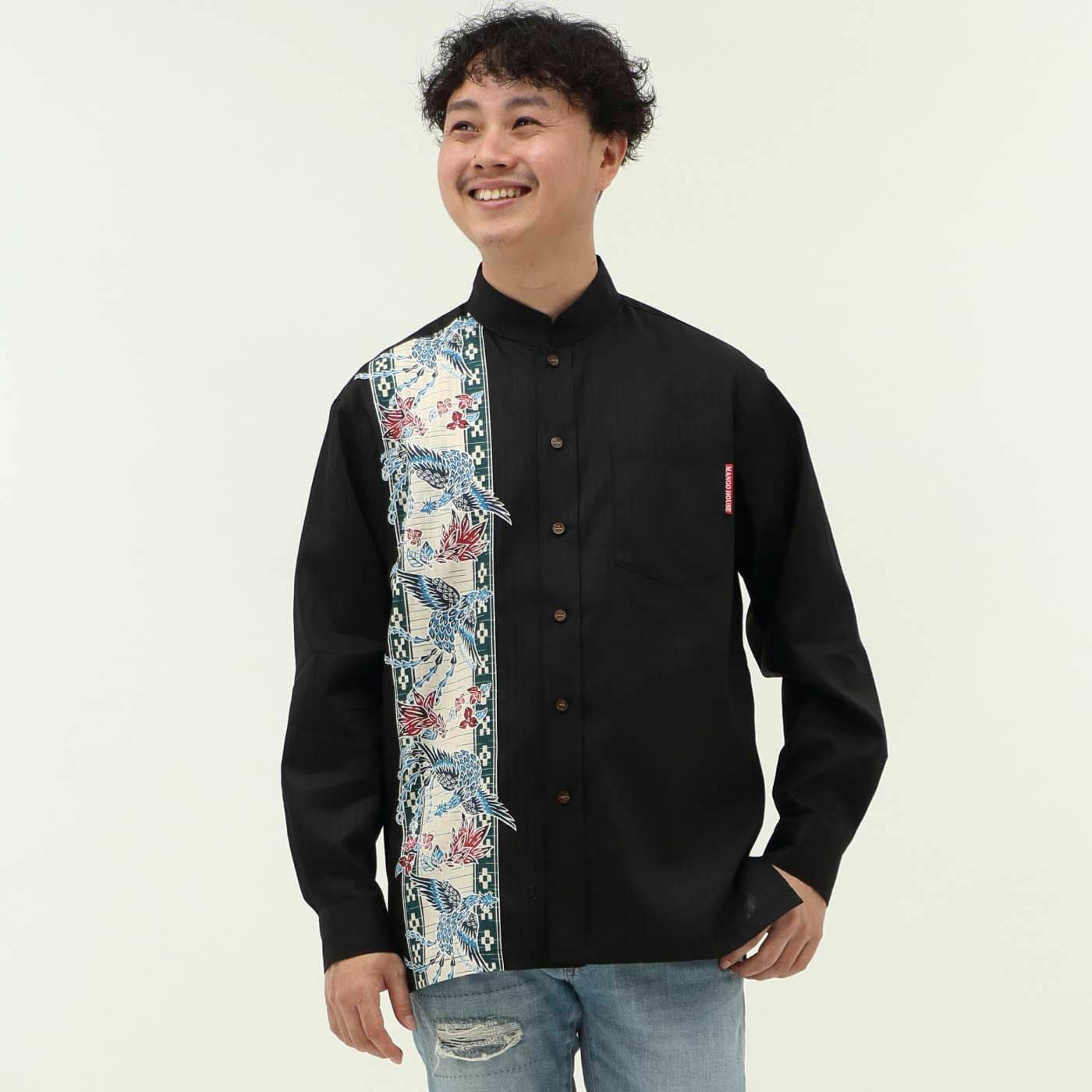 かりゆしウェアモデル着用画像