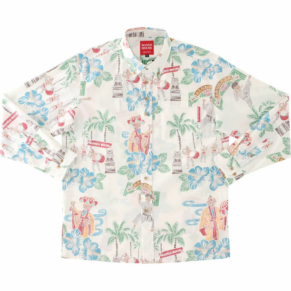 かりゆしウェア　サムネイル画像（アイボリー）