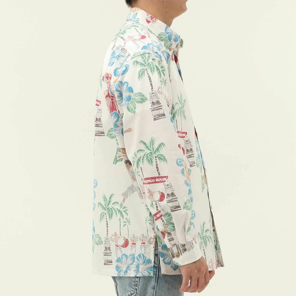 かりゆしウェアモデル着用画像