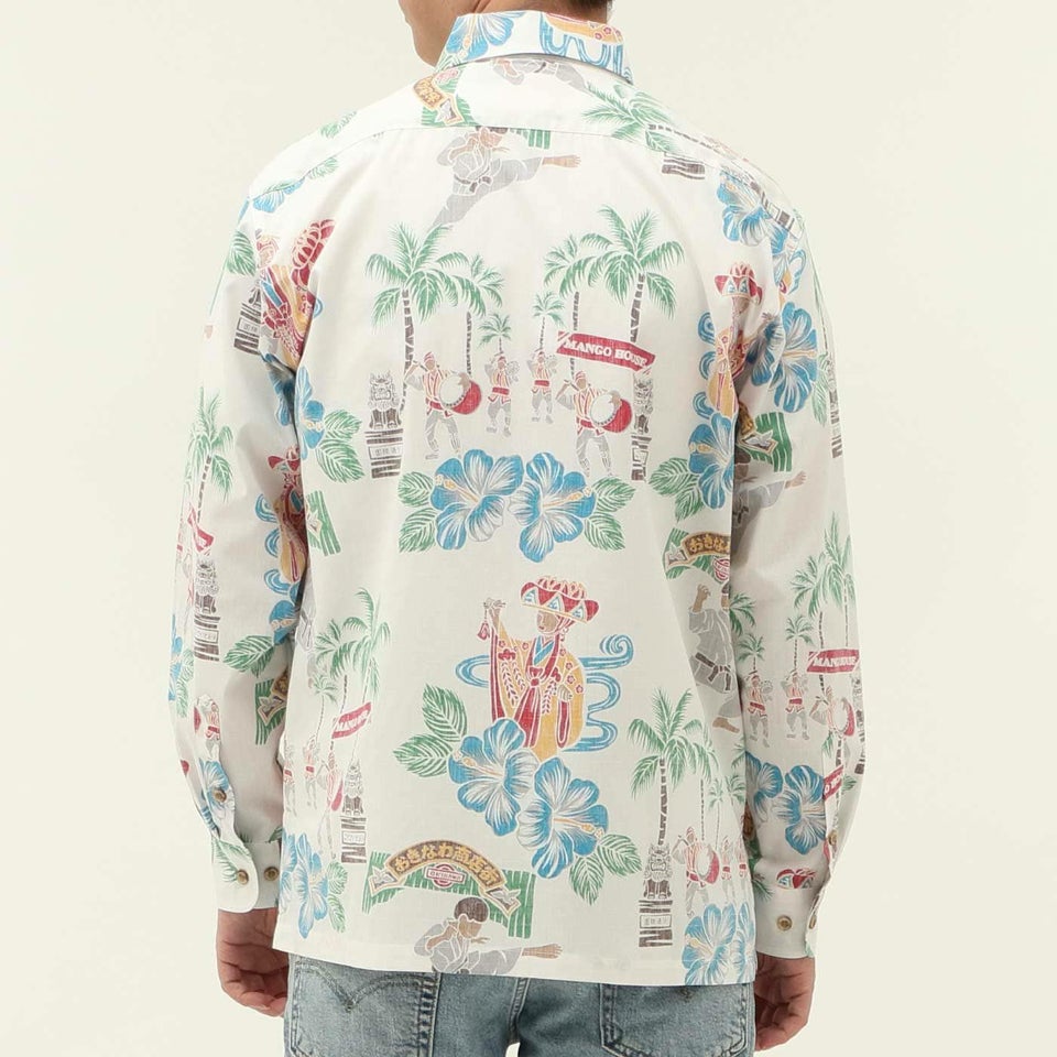 かりゆしウェアモデル着用画像