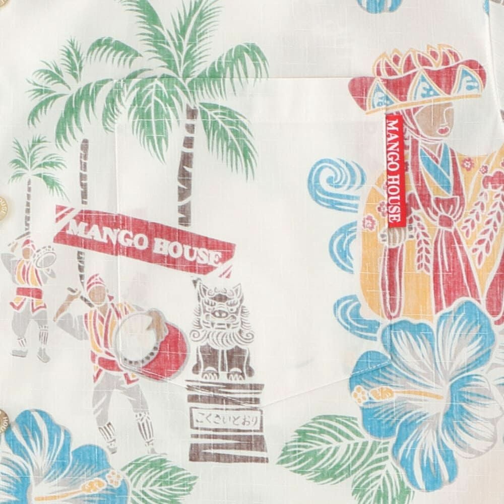 かりゆしウェア　サムネイル画像（ポケット拡大画像）