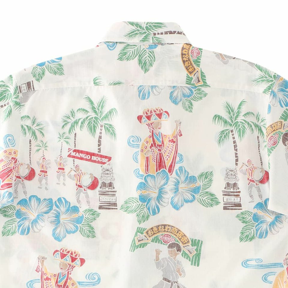 かりゆしウェア　サムネイル画像（シャツ裏拡大画像）