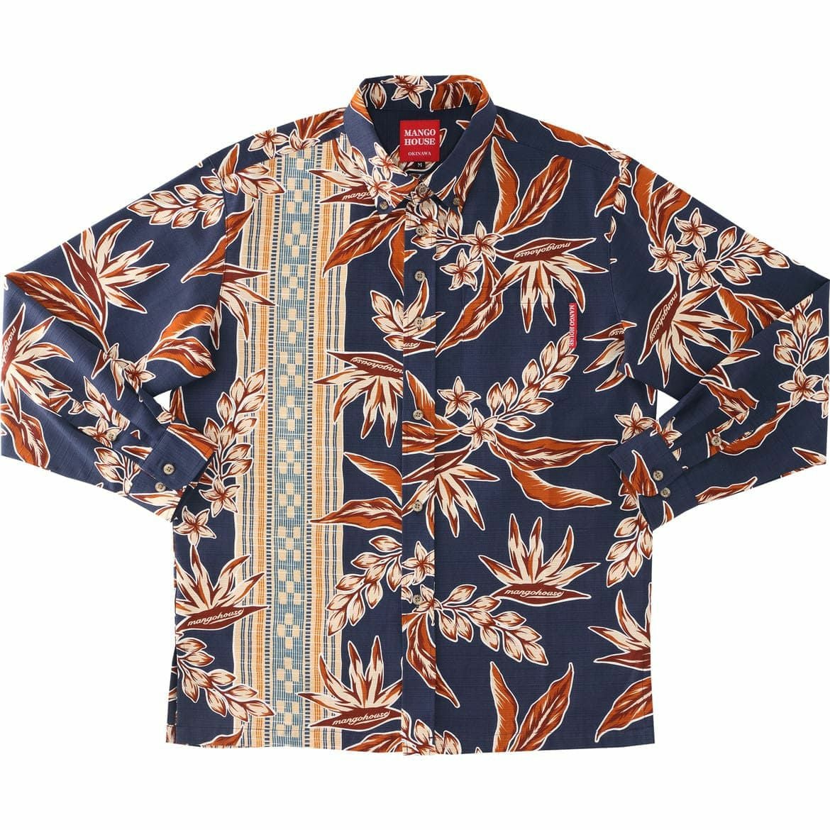 かりゆしウェア　サムネイル画像（　ネイビー）