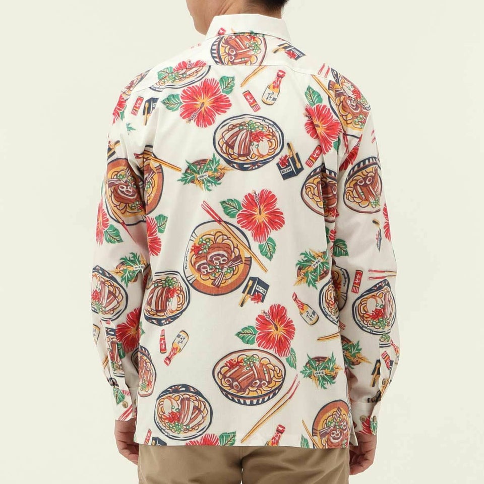 かりゆしウェアモデル着用画像