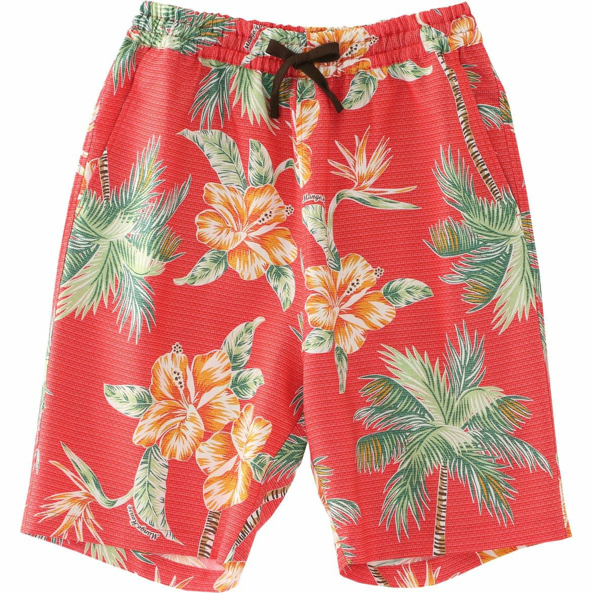 かりゆしハーフパンツ　サムネイル画像（レッド）