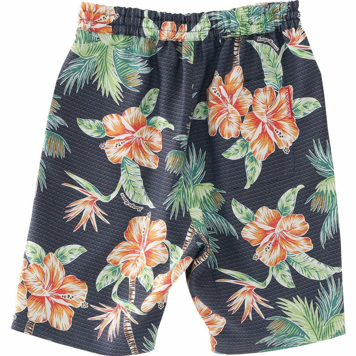 かりゆしハーフパンツ　サムネイル画像（ネイビー）