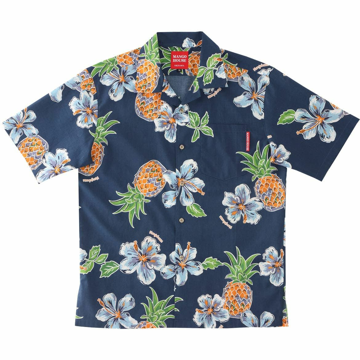 かりゆしウェア サムネイル画像（ネイビー）