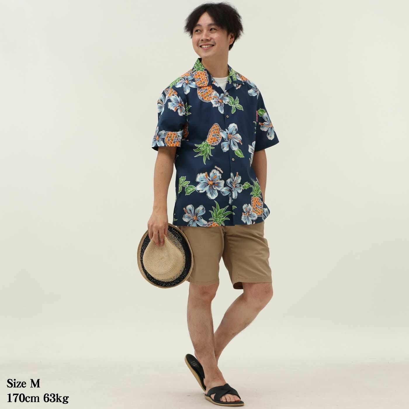 かりゆしウェアモデル着用画像