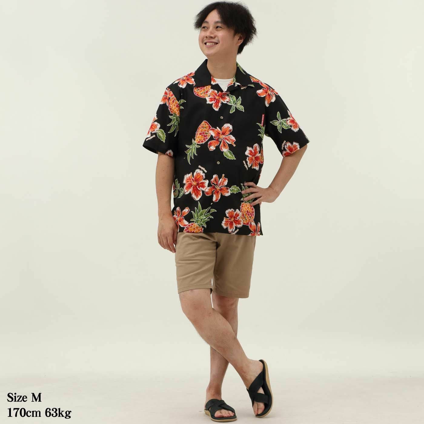 かりゆしウェアモデル着用画像