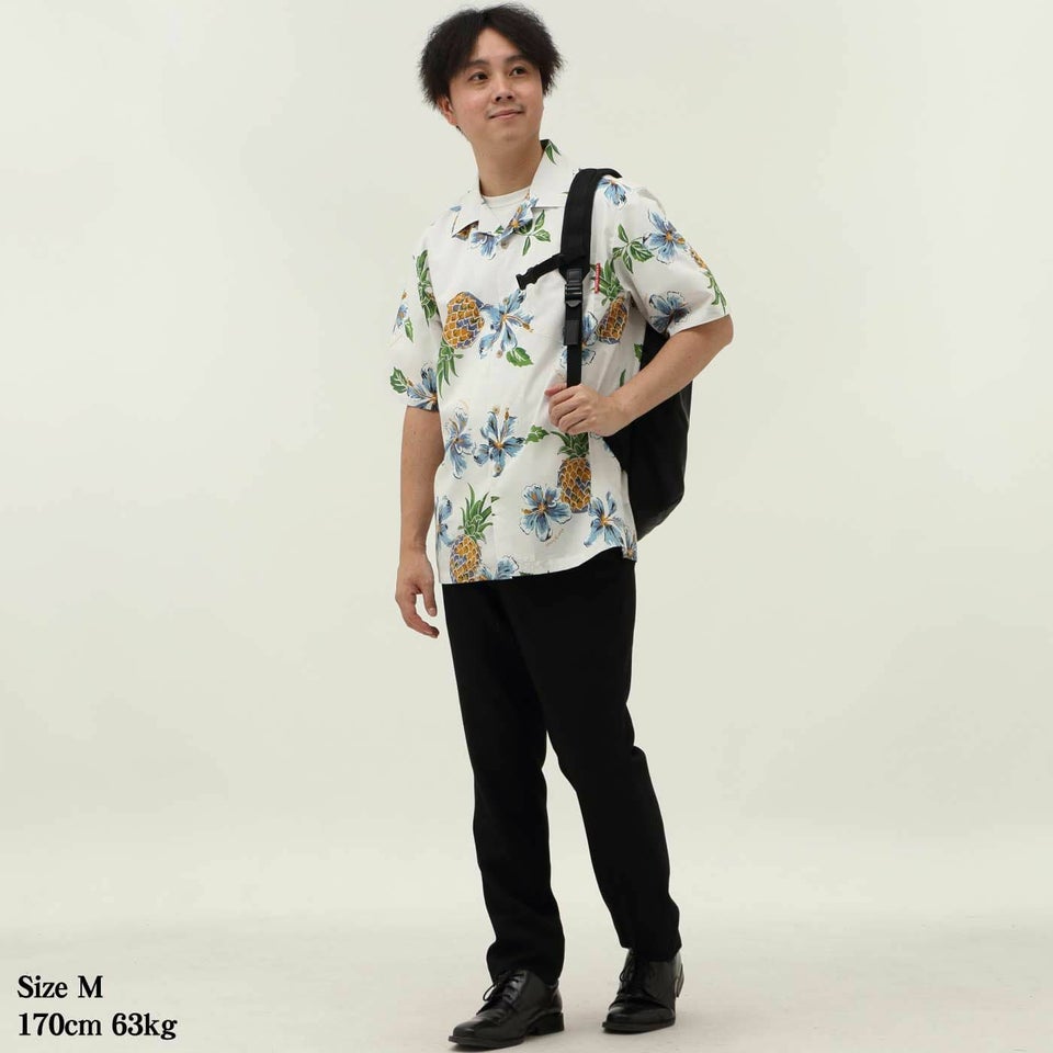 かりゆしウェアモデル着用画像