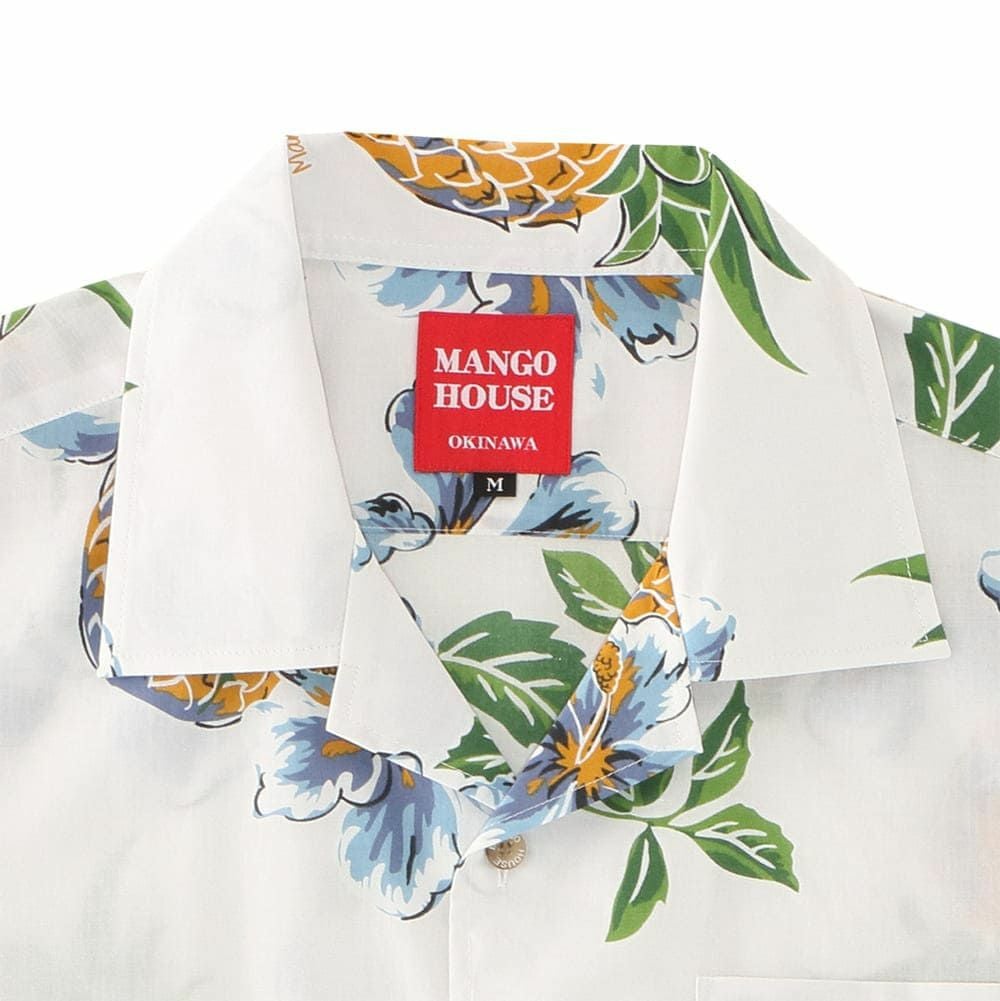 かりゆしウェア サムネイル画像（襟元拡大画像）