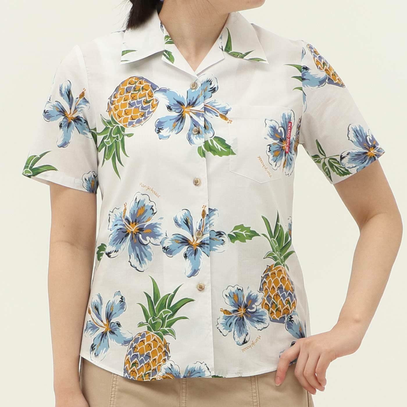 かりゆしウェアモデル着用画像