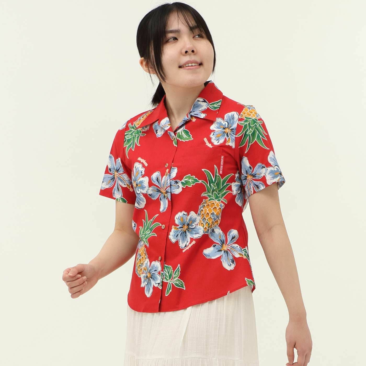 かりゆしウェアモデル着用画像