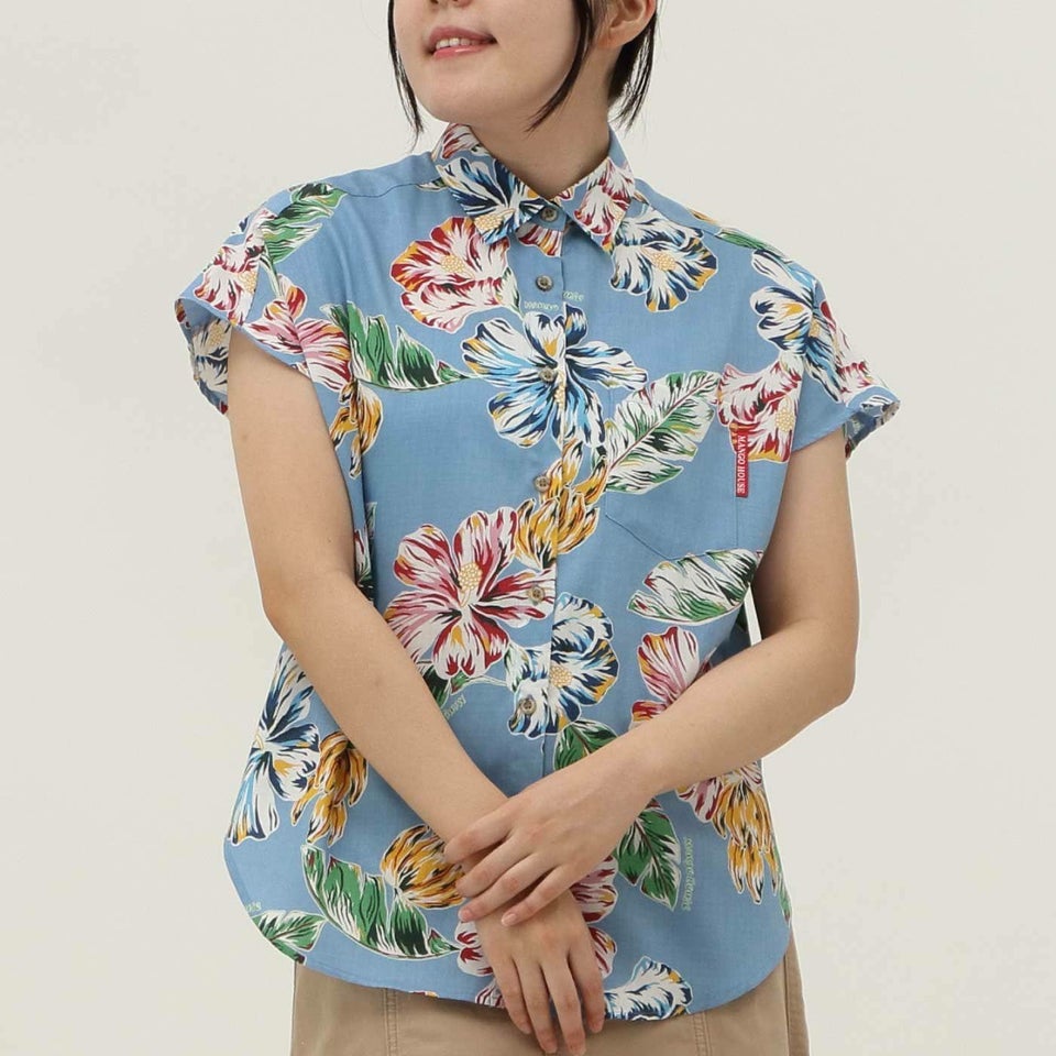 かりゆしウェアモデル着用画像