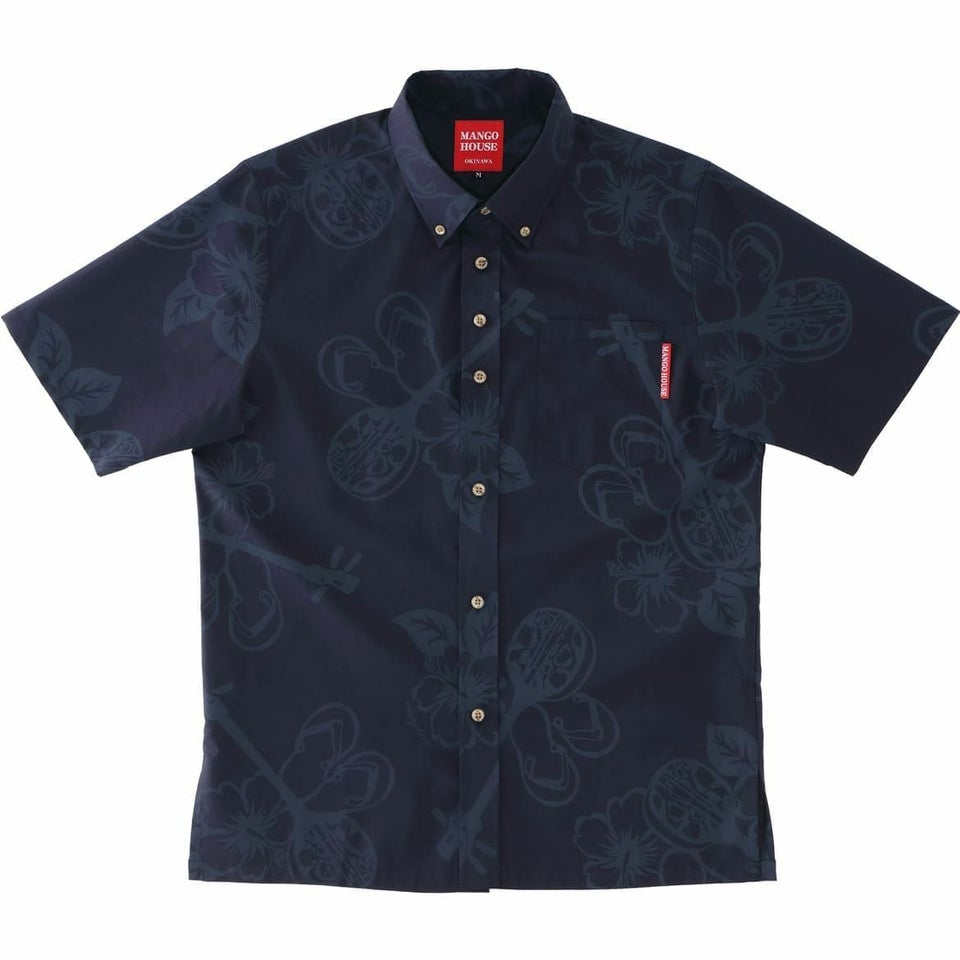 かりゆしウェア　サムネイル画像　ラッカーネイビー