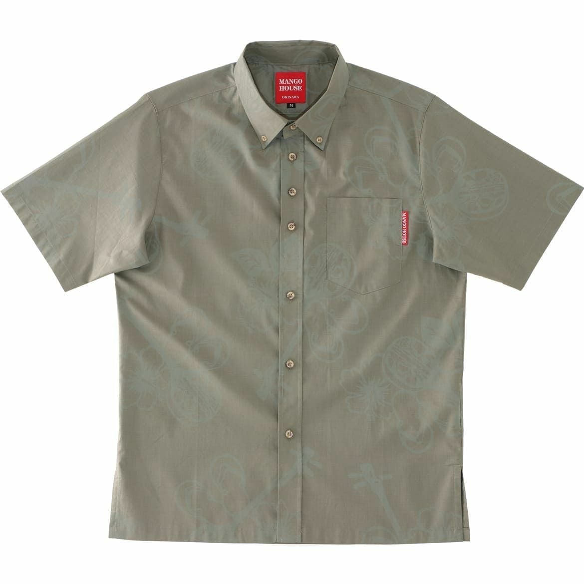 かりゆしウェア　サムネイル画像　ラッカーグリーン