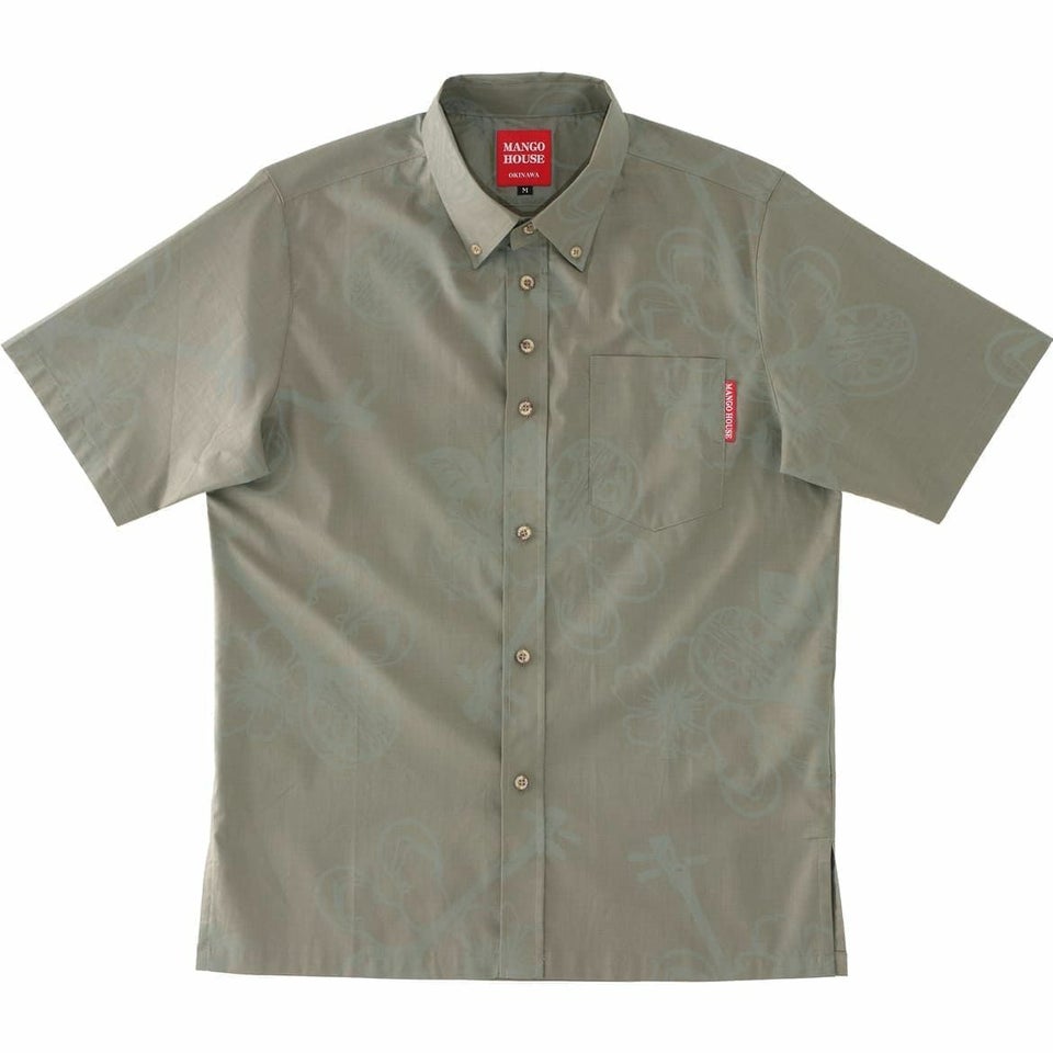 かりゆしウェア　サムネイル画像　ラッカーグリーン