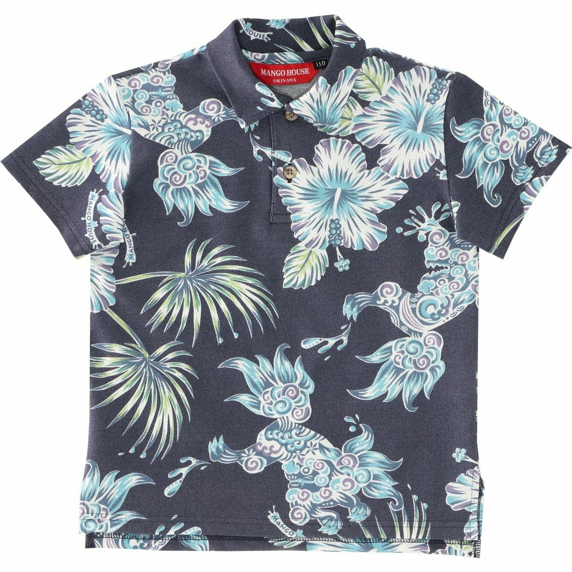 かりゆしウェアサムネイル画像（ネイビー）