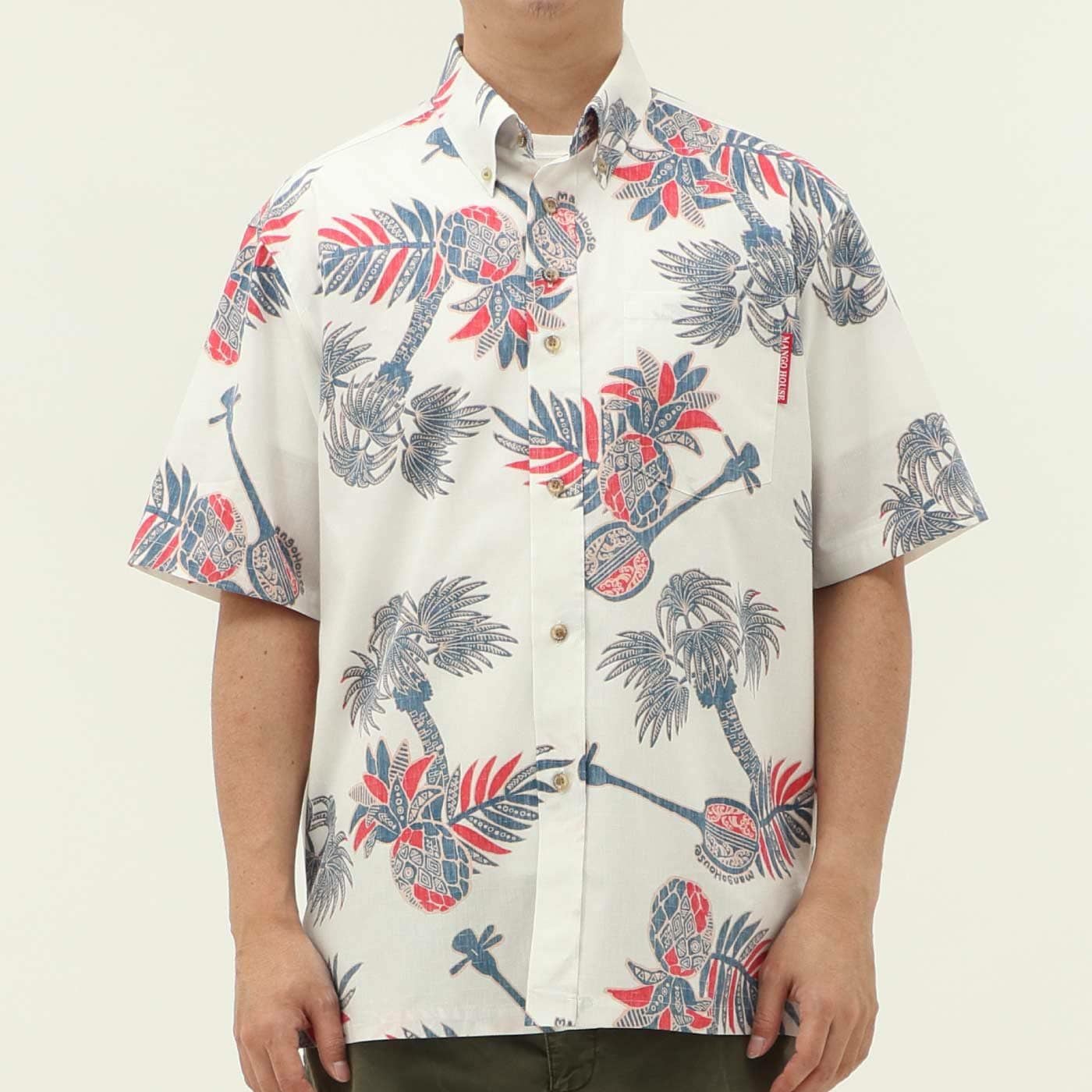 かりゆしウェアモデル着用画像