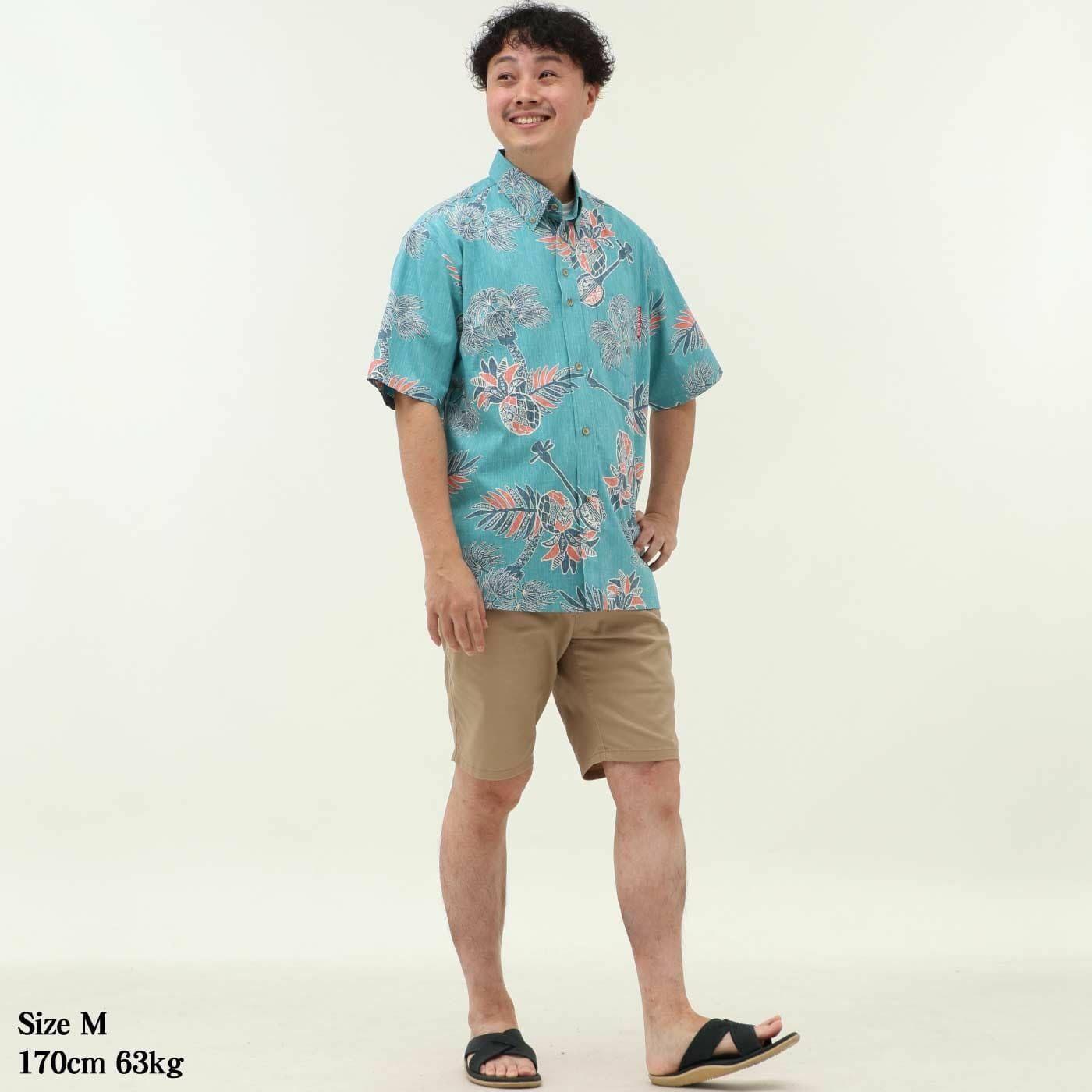 かりゆしウェアモデル着用画像