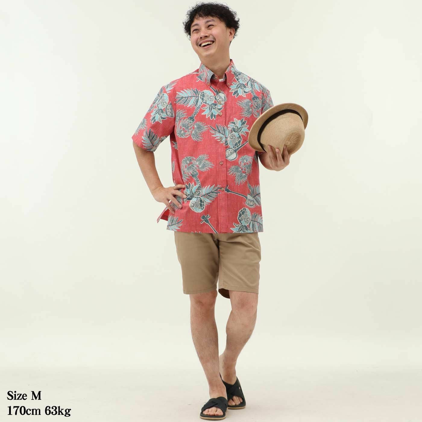 かりゆしウェアモデル着用画像