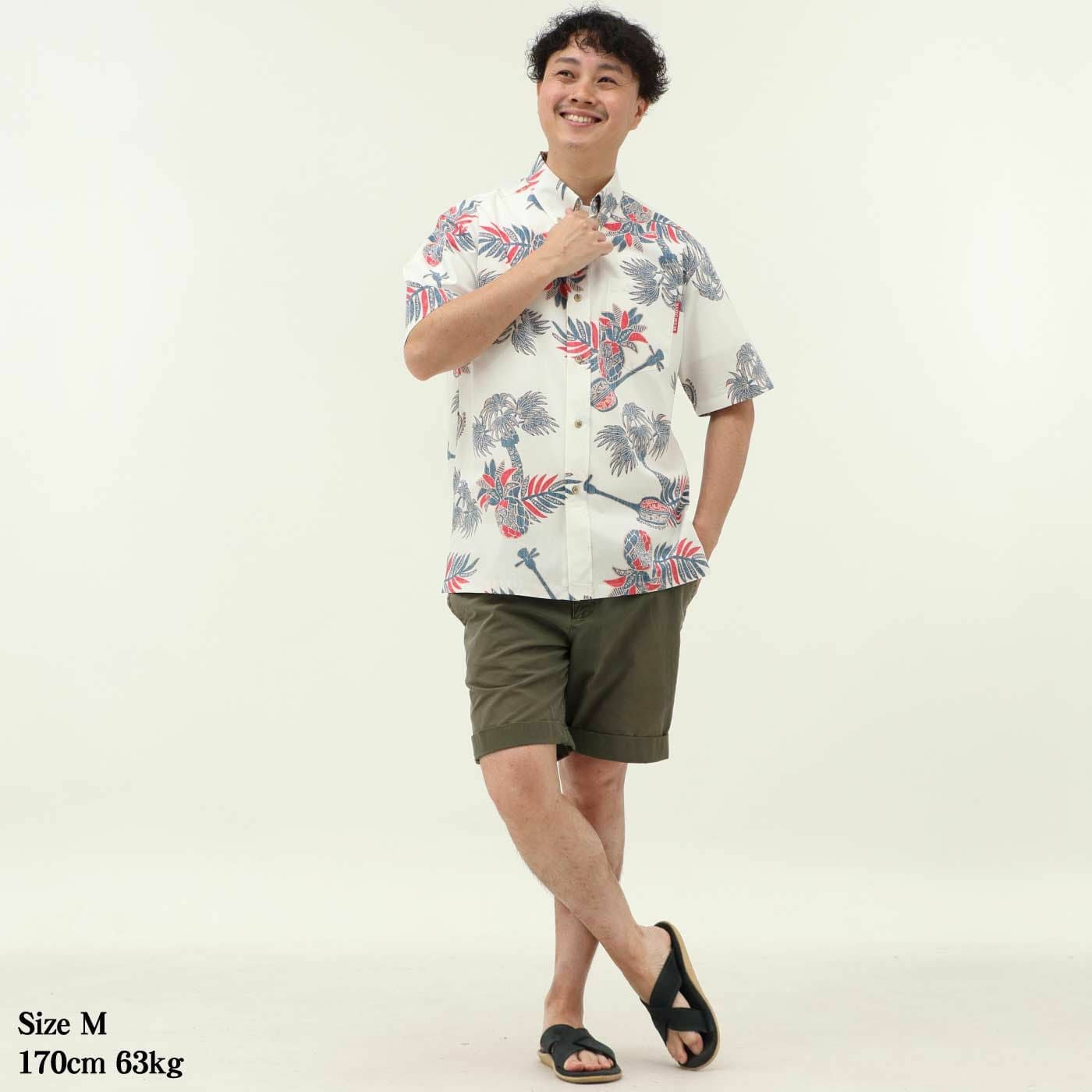 かりゆしウェアモデル着用画像