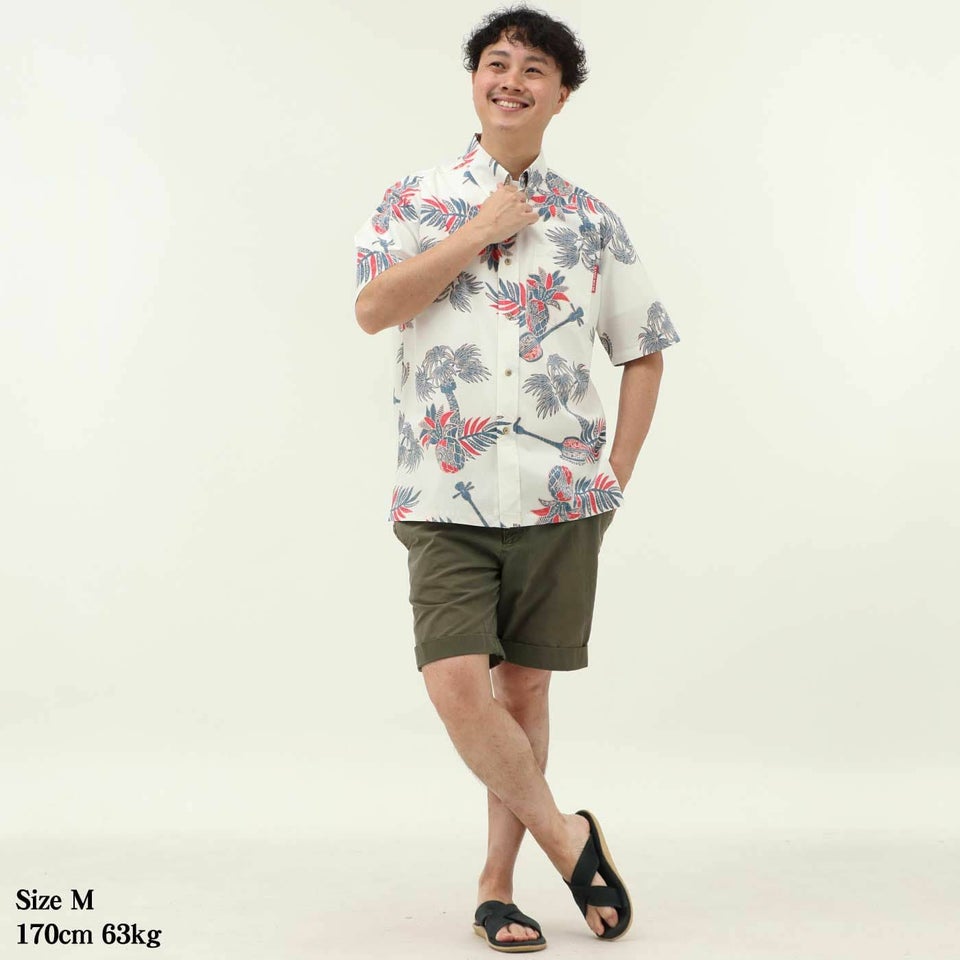 かりゆしウェアモデル着用画像