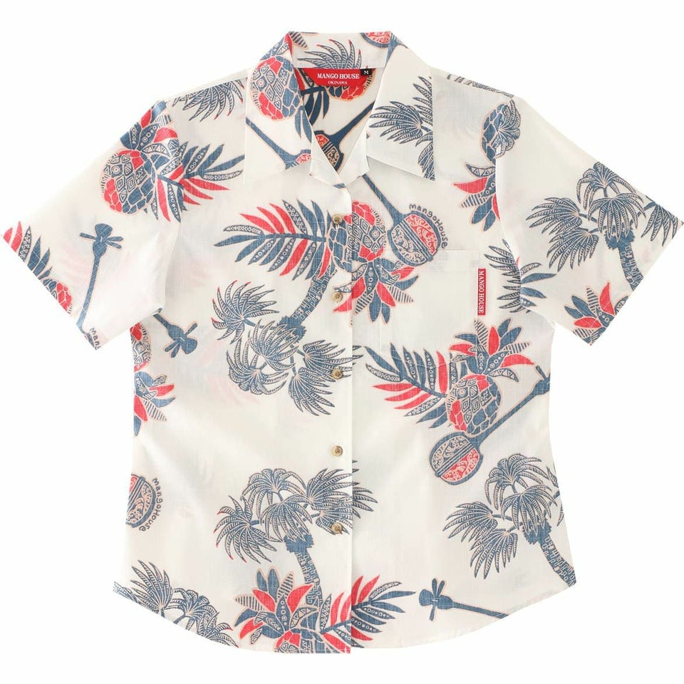 かりゆしウェアサムネイル画像（アイボリー）